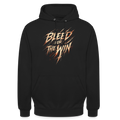 Unisex Hoodie Bleed for the Win - black