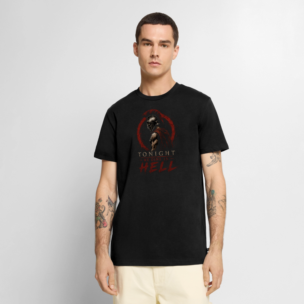 Men’s Premium T-Shirt - Tonight We Dine in Hell - black