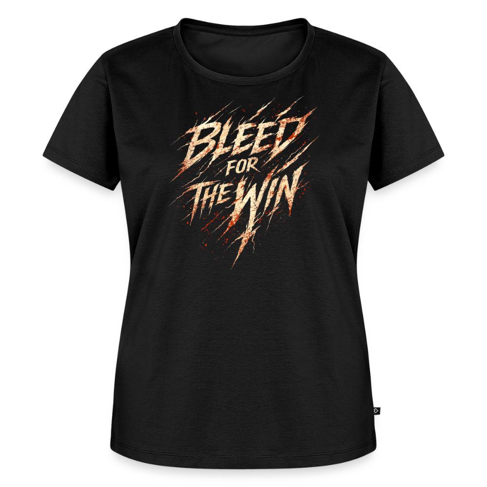 Women’s Premium T-Shirt Bleed for the Win - black