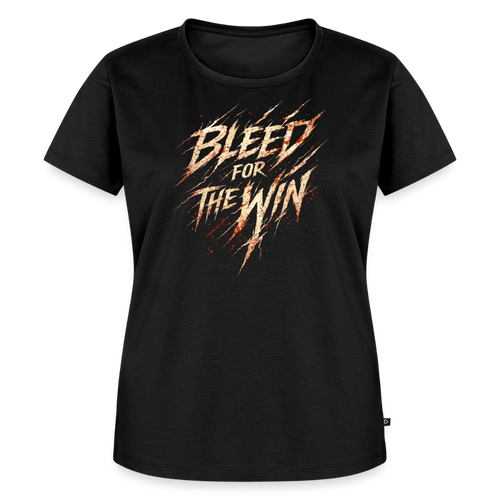 Women’s Premium T-Shirt Bleed for the Win - black