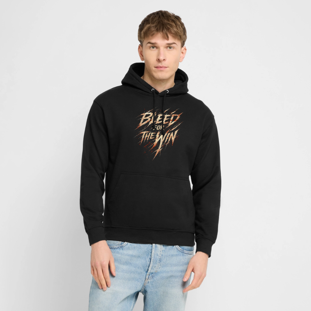 Unisex Hoodie Bleed for the Win - black